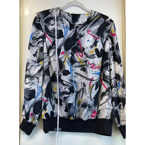 Tops N Tops Vintage Womens 12 Pullover Artistic Long Sleeves Blouse - Picture 10 of 12